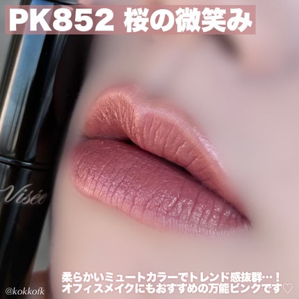 ネンマクフェイク ルージュ/Visée/口紅を使ったクチコミ(4枚目)