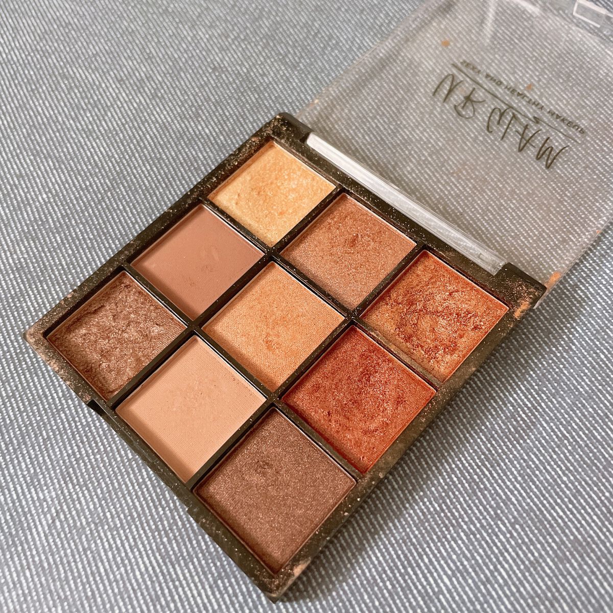 UR GLAM　BLOOMING EYE COLOR PALETTE/U R GLAM/アイシャドウパレットを使ったクチコミ（1枚目）