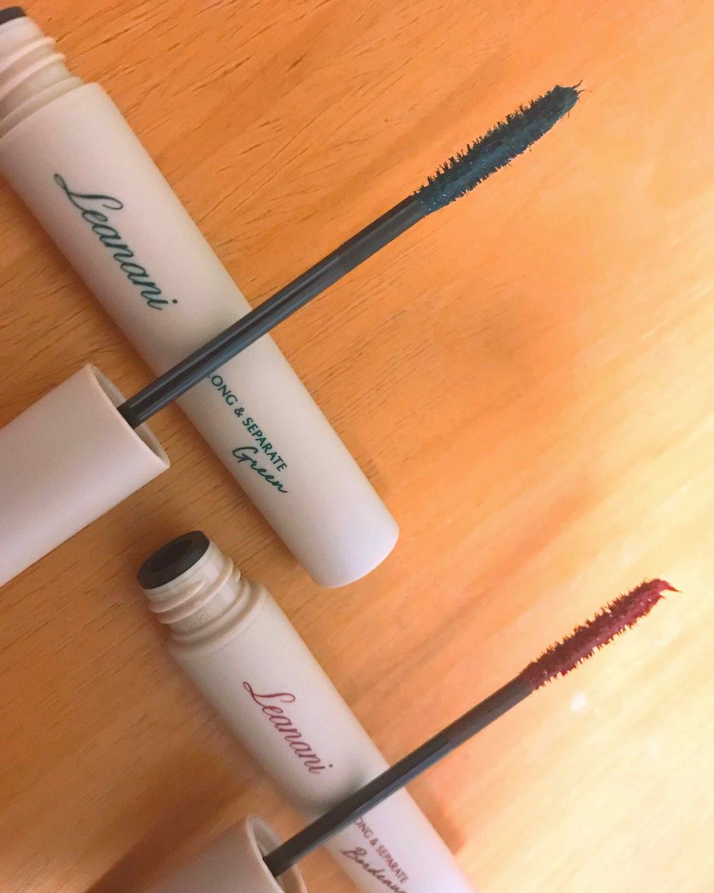 プレミアム ロング＆セパレートマスカラ/Leanani/マスカラを使ったクチコミ（1枚目）