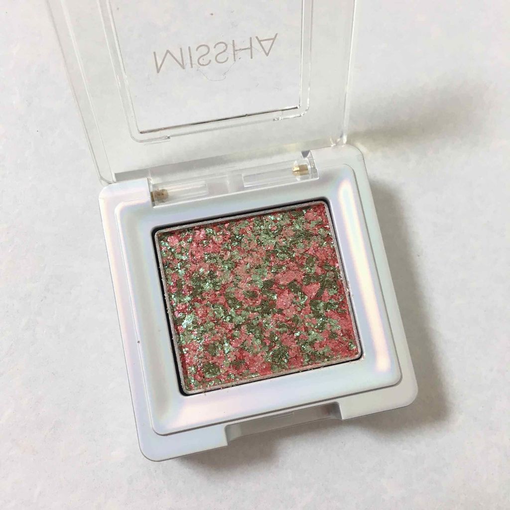 グリッタープリズム シャドウ/MISSHA/グリッターを使ったクチコミ(2枚目)