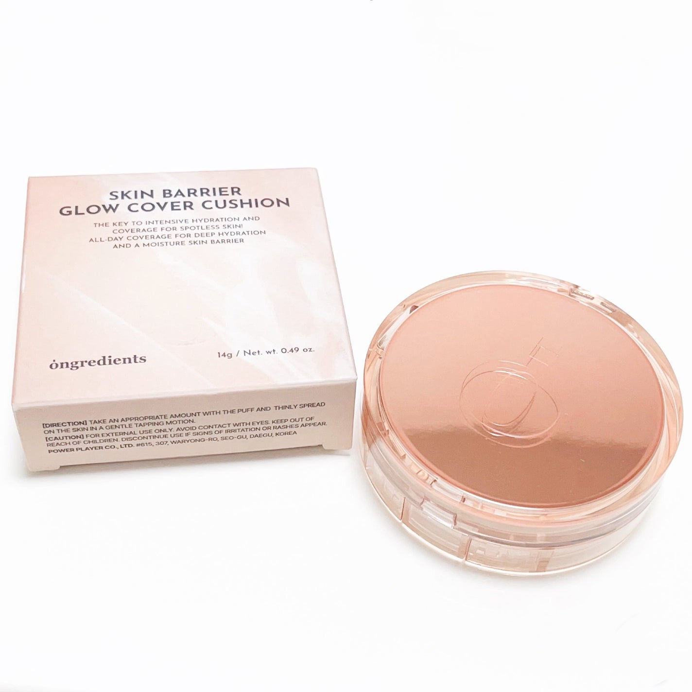 スキンバリアグロウカバークッション/Ongredients/クッションファンデーションを使ったクチコミ(4枚目)