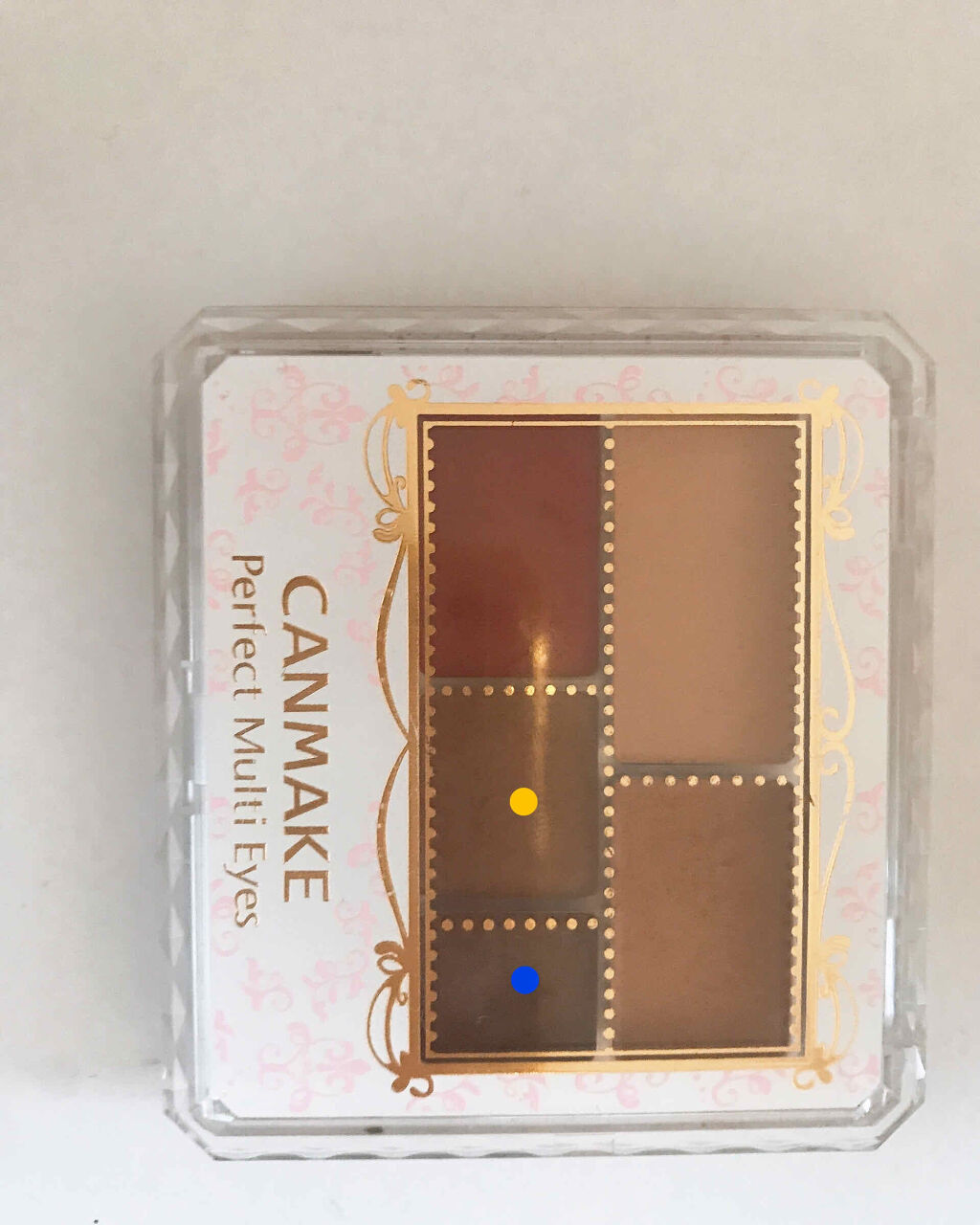 パーフェクトマルチアイズ/キャンメイク/アイシャドウパレットを使ったクチコミ（2枚目）