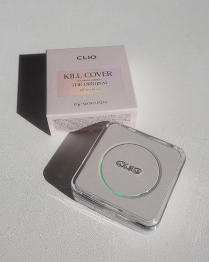 キル カバー ファンウェア クッション ザ オリジナル/CLIO/クッションファンデーションを使ったクチコミ(5枚目)