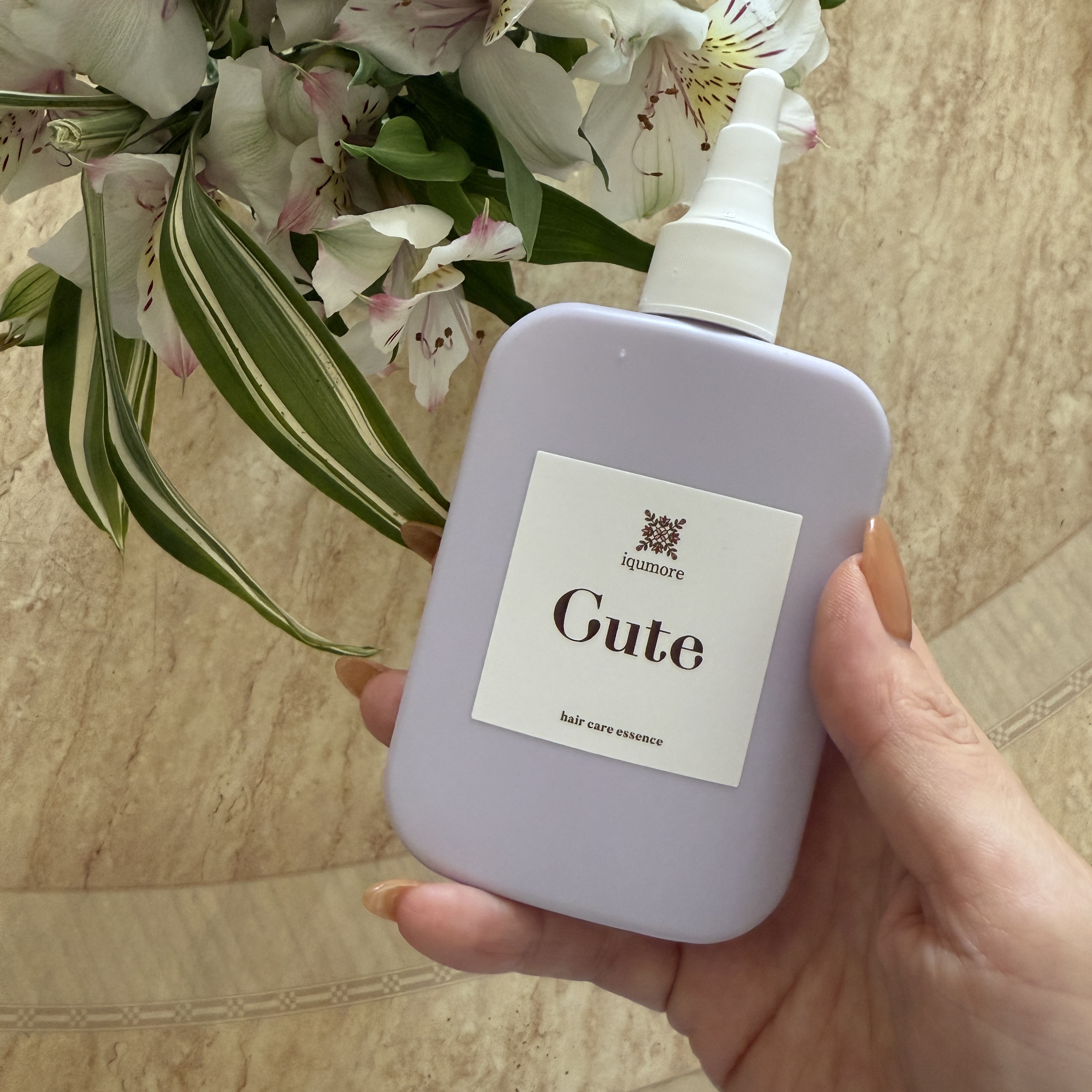 キュートヘアケアエッセンス/iqumore/頭皮ローションを使ったクチコミ（1枚目）