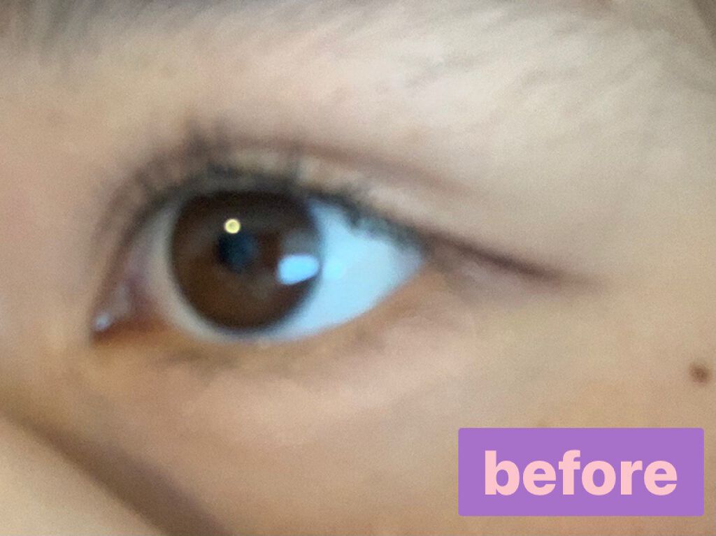 描くふたえアイライナー/CEZANNE/リキッドアイライナーを使ったクチコミ（2枚目）