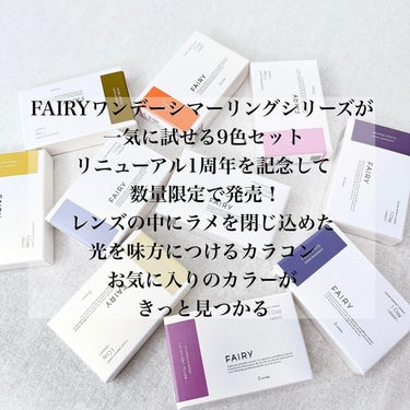 フェアリー ワンデー シマーリングシリーズ Highlighter（ハイライター）/FAIRY/ワンデー（１DAY）カラコンを使ったクチコミ（2枚目）