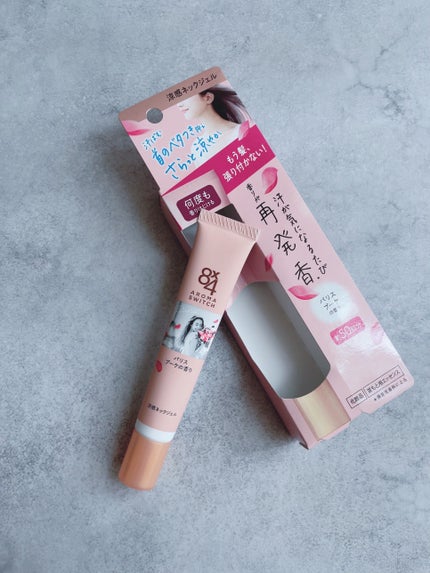 8x4 アロマスイッチ 涼感ネックジェル パリスブーケの香り/8x4/デオドラント・制汗剤を使ったクチコミ(4枚目)