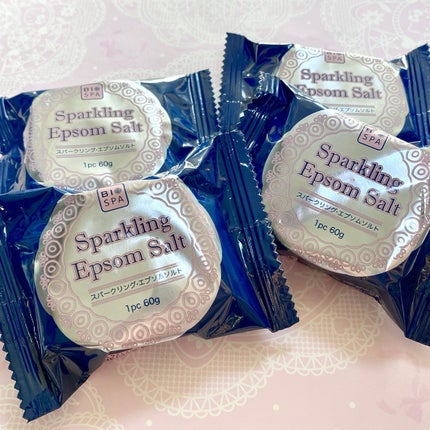 スパークリングエプソムソルト/EARTH CONSCIOUS (アースコンシャス)/炭酸系入浴剤を使ったクチコミ(2枚目)