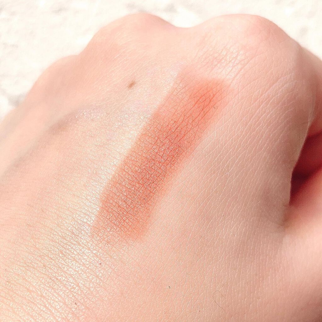 ソフトベルベット リップスティック 02 メープルラテ/dasique/口紅を使ったクチコミ（3枚目）