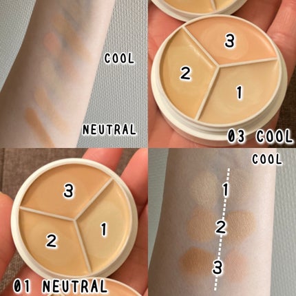 カバーアッププロコンシーラー/TFIT/パレットコンシーラーを使ったクチコミ(4枚目)