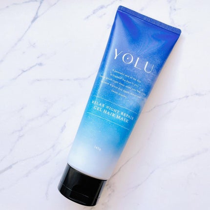リラックスナイトリペアジェルヘアマスク/YOLU/ヘアマスク・ヘアパックを使ったクチコミ(2枚目)