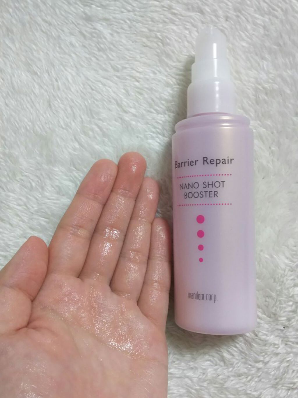 ナノショットブースター/バリアリペア/ブースター・導入液を使ったクチコミ（3枚目）