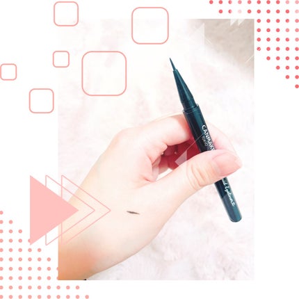 スリムリキッドアイライナー/キャンメイク/リキッドアイライナーを使ったクチコミ(2枚目)