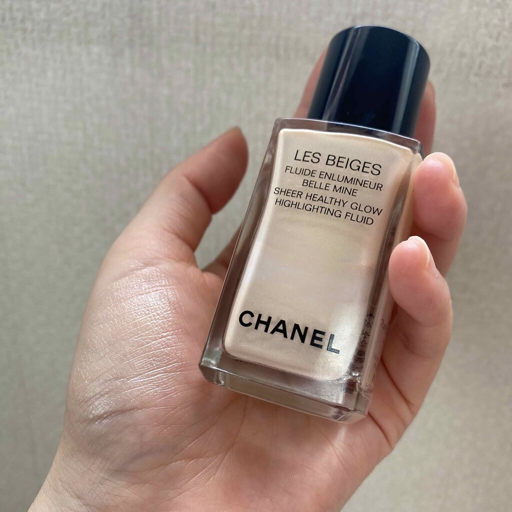 レ ベージュ フリュイド アンルミネール ベル ミン/CHANEL/リキッドハイライトを使ったクチコミ（1枚目）