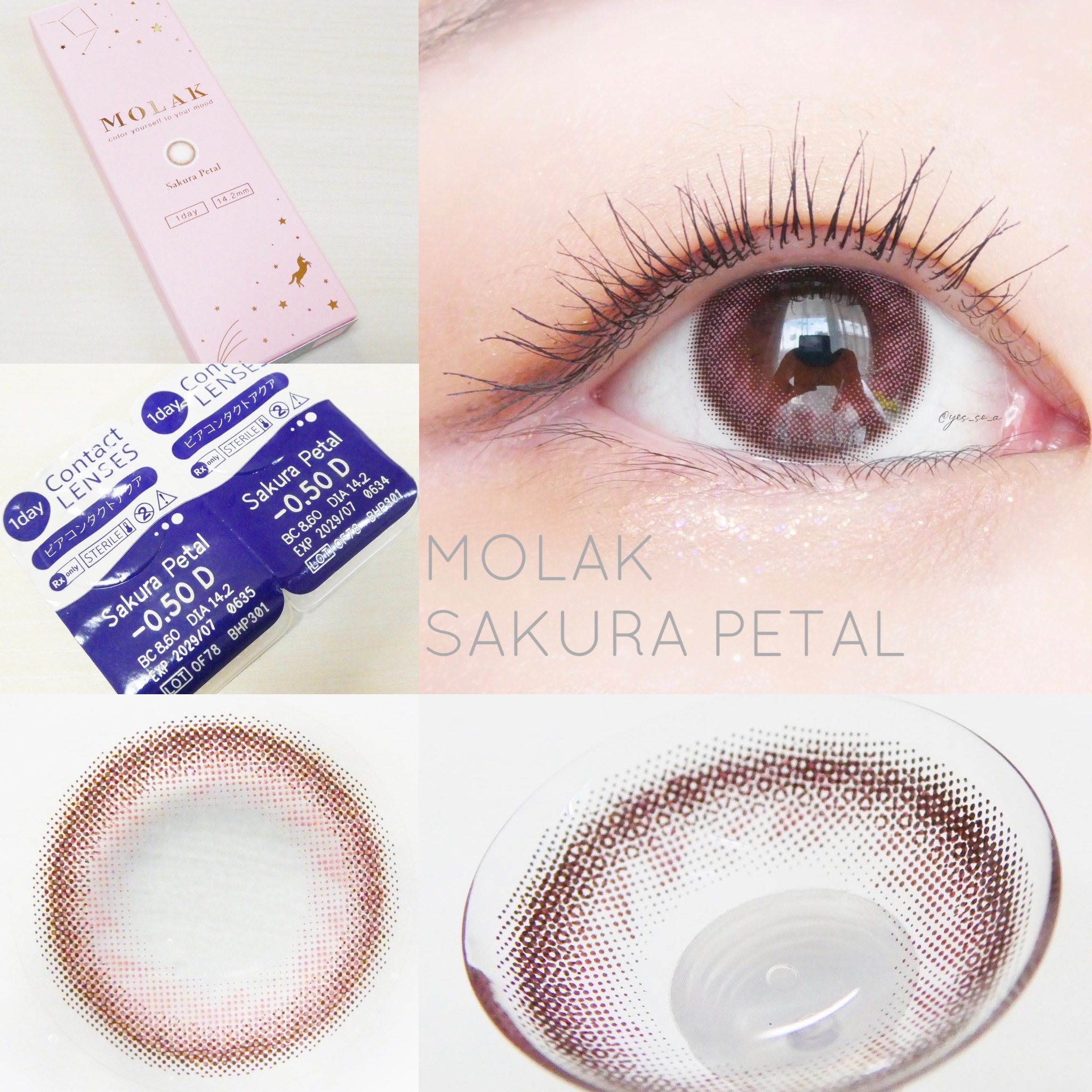 MOLAK 1day/MOLAK/ワンデー（１DAY）カラコンを使ったクチコミ（2枚目）
