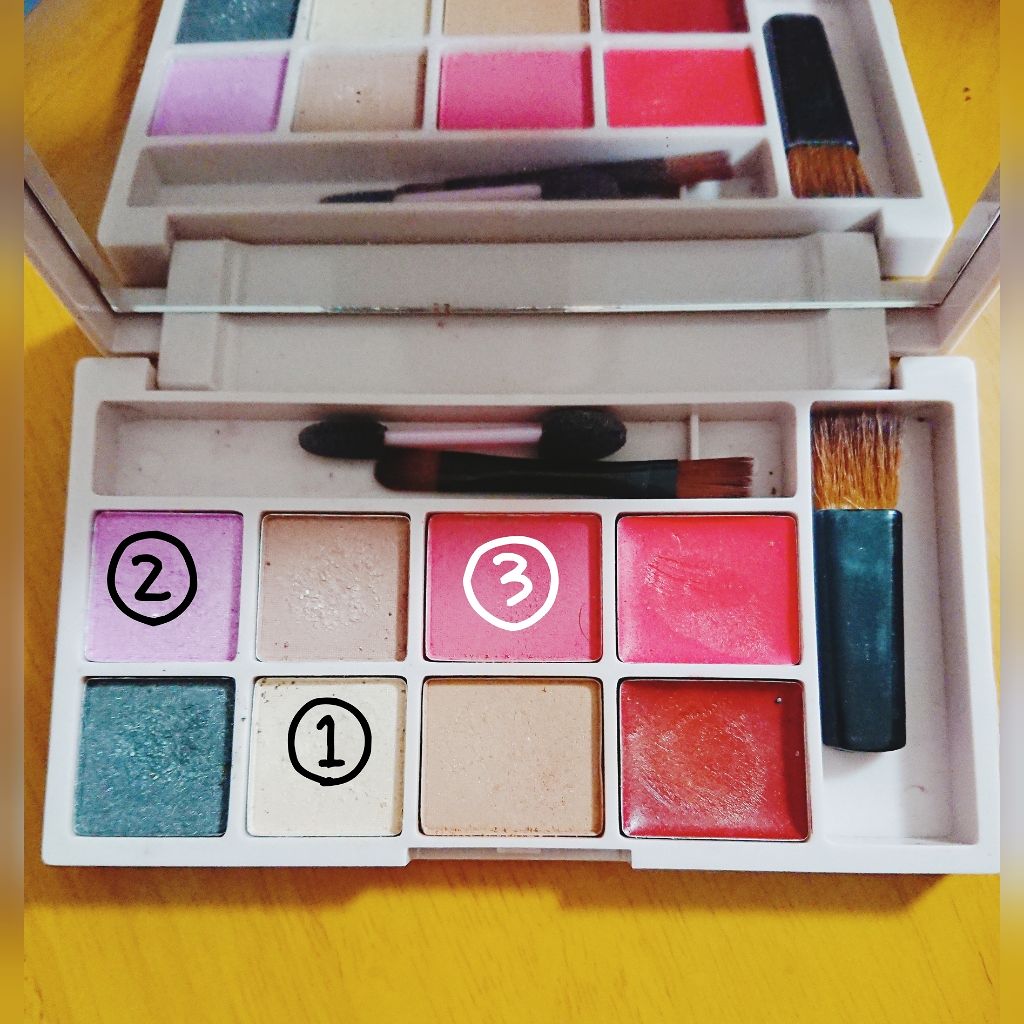 春姫ファンデーションブラシ(オーバル型)/DAISO/メイクブラシを使ったクチコミ（1枚目）