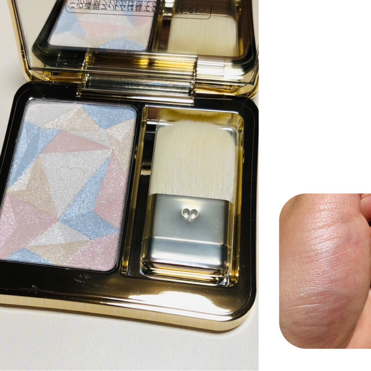 ル・レオスールデクラ /クレ・ド・ポー ボーテ/パウダーハイライトを使ったクチコミ(2枚目)