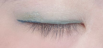 リキッドアイライナーa (TOKYO GIRLS COLLECTION) グリーン/U R GLAM/リキッドアイライナーを使ったクチコミ(3枚目)