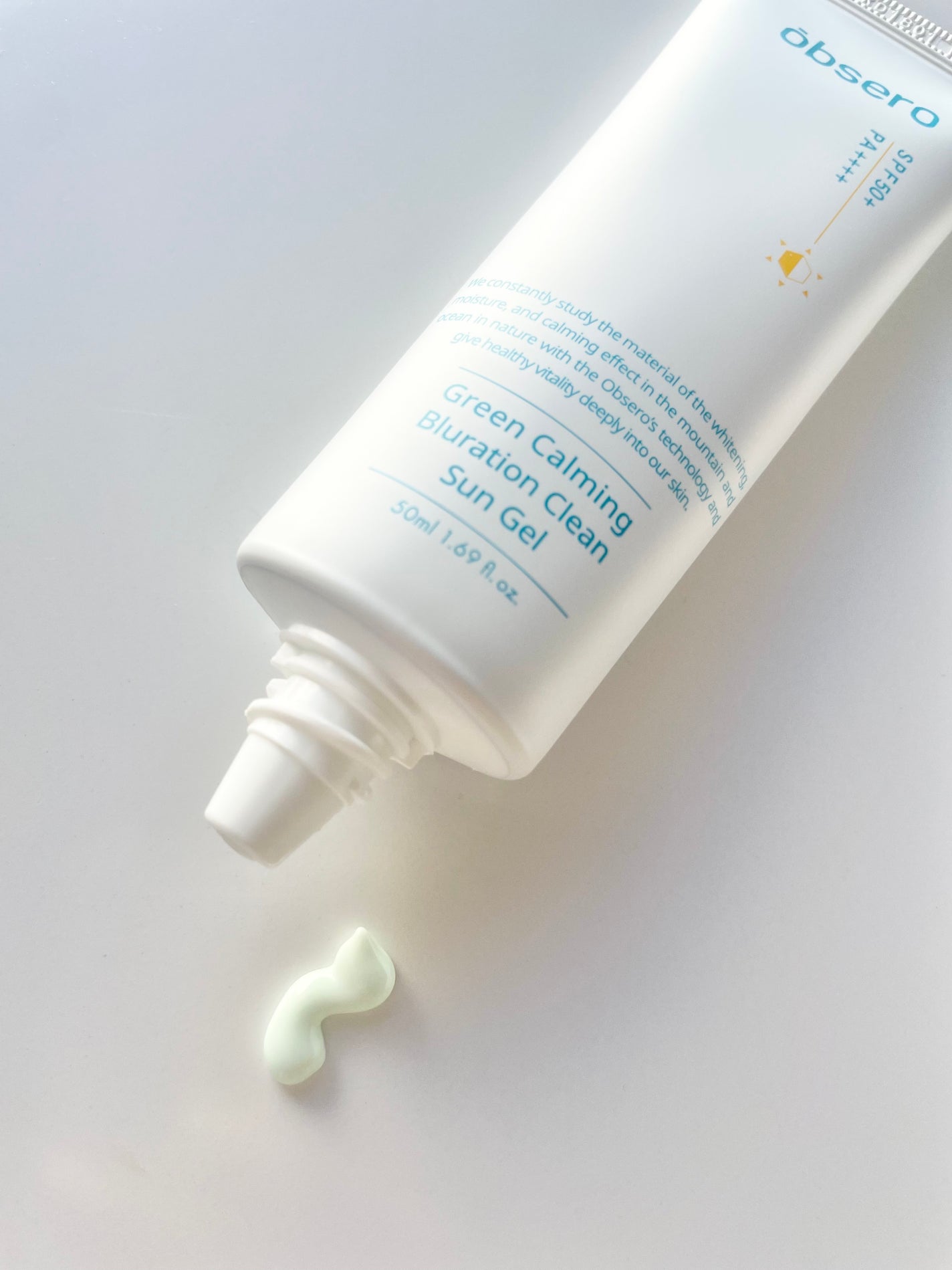 グリーンカーミングブルーレーションクリーンサンジェル/obsero/日焼け止めジェルを使ったクチコミ(2枚目)