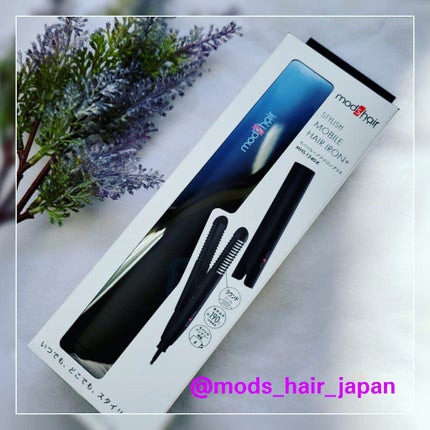 mod's hair モッズヘアーモバイルヘアアイロンプラス MSH-1240-Kのクチコミ「mod's hair 
モバイルヘアアイロンプラス
・価格4,400円(税込)
 
モバイルバ.....」(1枚目)