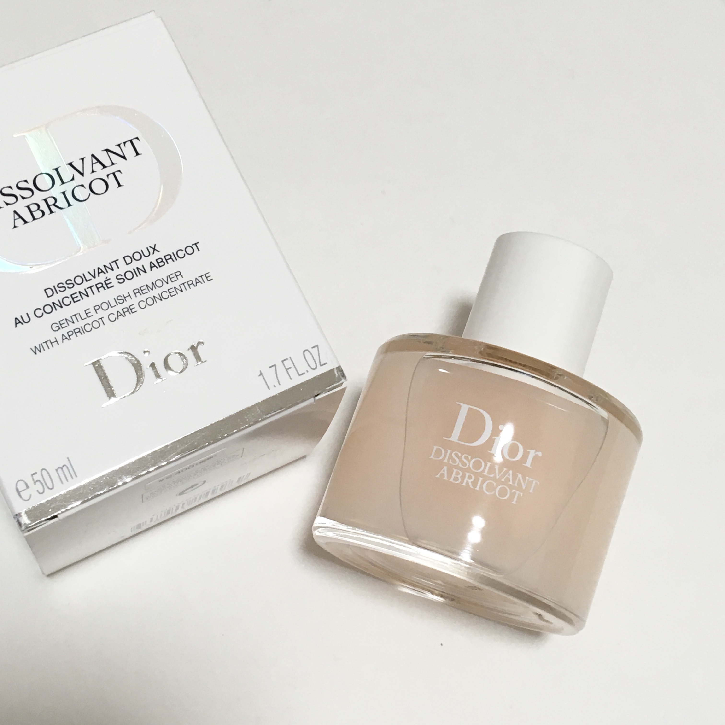 ネイル リムーバー アブリコ/Dior/除光液を使ったクチコミ（1枚目）