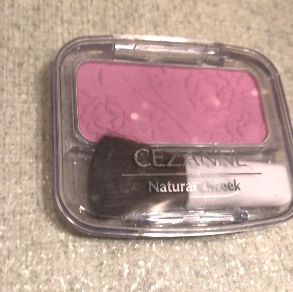 ナチュラル チークN/CEZANNE/パウダーチークを使ったクチコミ（3枚目）