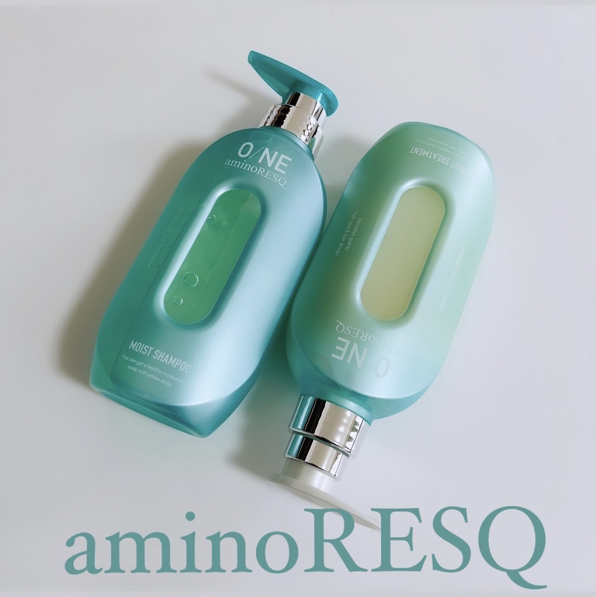 ワン アミノレスキューモイストシャンプー/トリートメント トリートメント（400g）/アミノレスキュー/市販シャンプーを使ったクチコミ（1枚目）