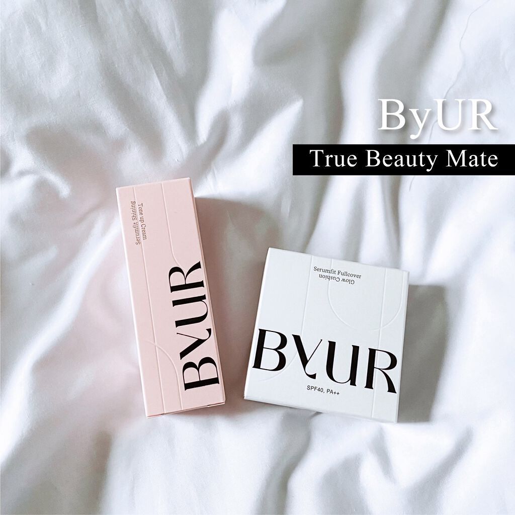 セラムフィット フルカバー グロークッション/ByUR/クッションファンデーションを使ったクチコミ（1枚目）