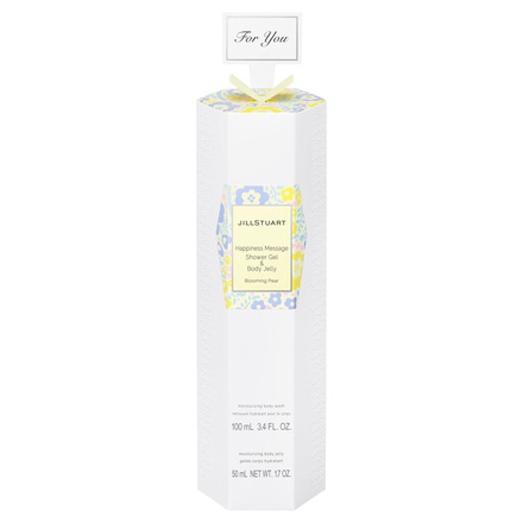 ハピネスメッセージ シャワージェル&ボディジェリー ブルーミングペアー / JILL STUART