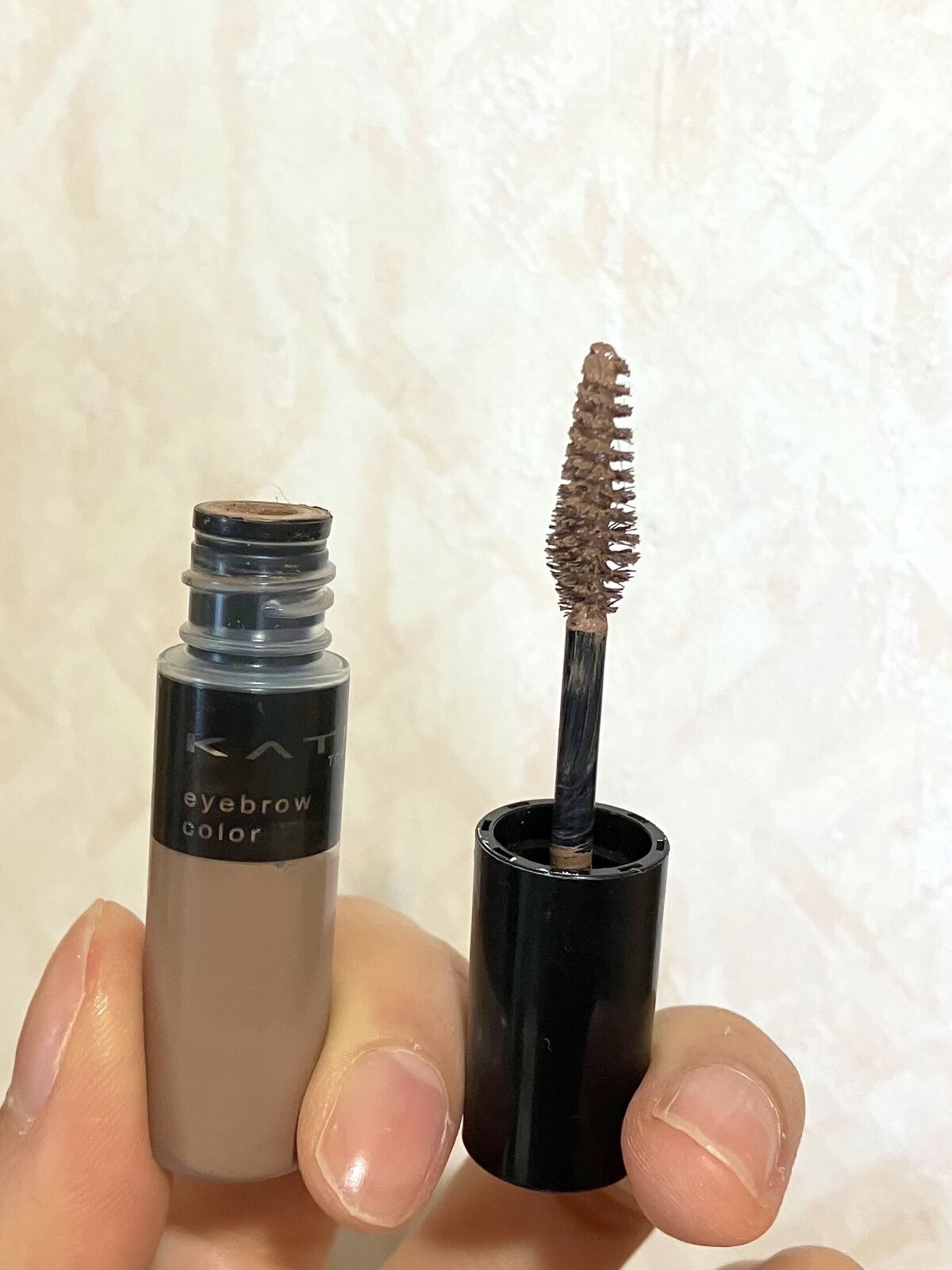 3DアイブロウカラーN/KATE/眉マスカラを使ったクチコミ（1枚目）