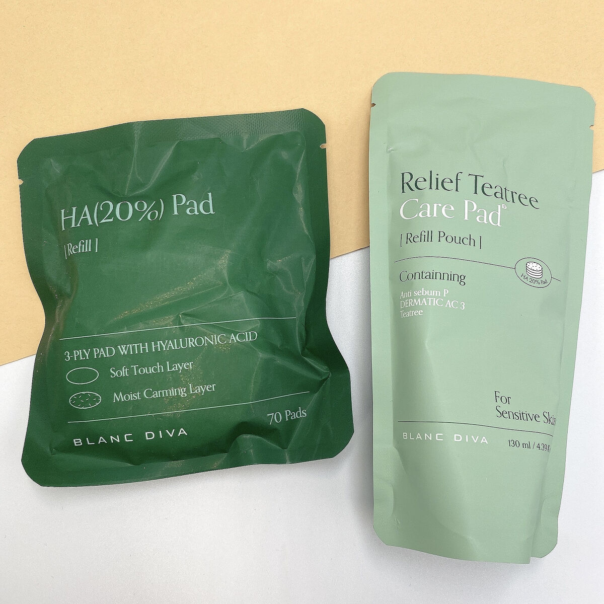 BLANC DIVA レリーフティーツリーケアパッド