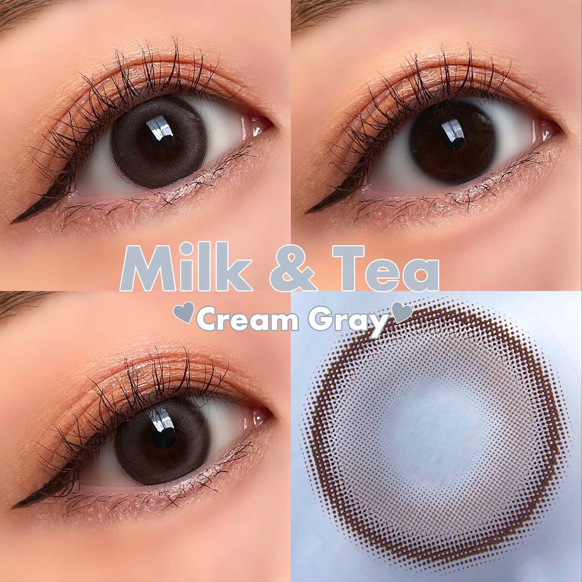 chuuLENS Milk&Tea 1day/chuu LENS/ワンデー（１DAY）カラコンを使ったクチコミ（3枚目）