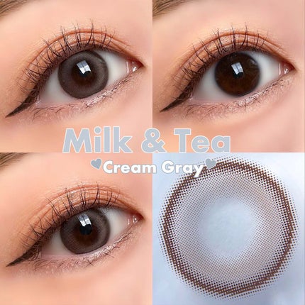 chuuLENS Milk&Tea 1day/chuu LENS/ワンデー(1DAY)カラコンを使ったクチコミ(3枚目)