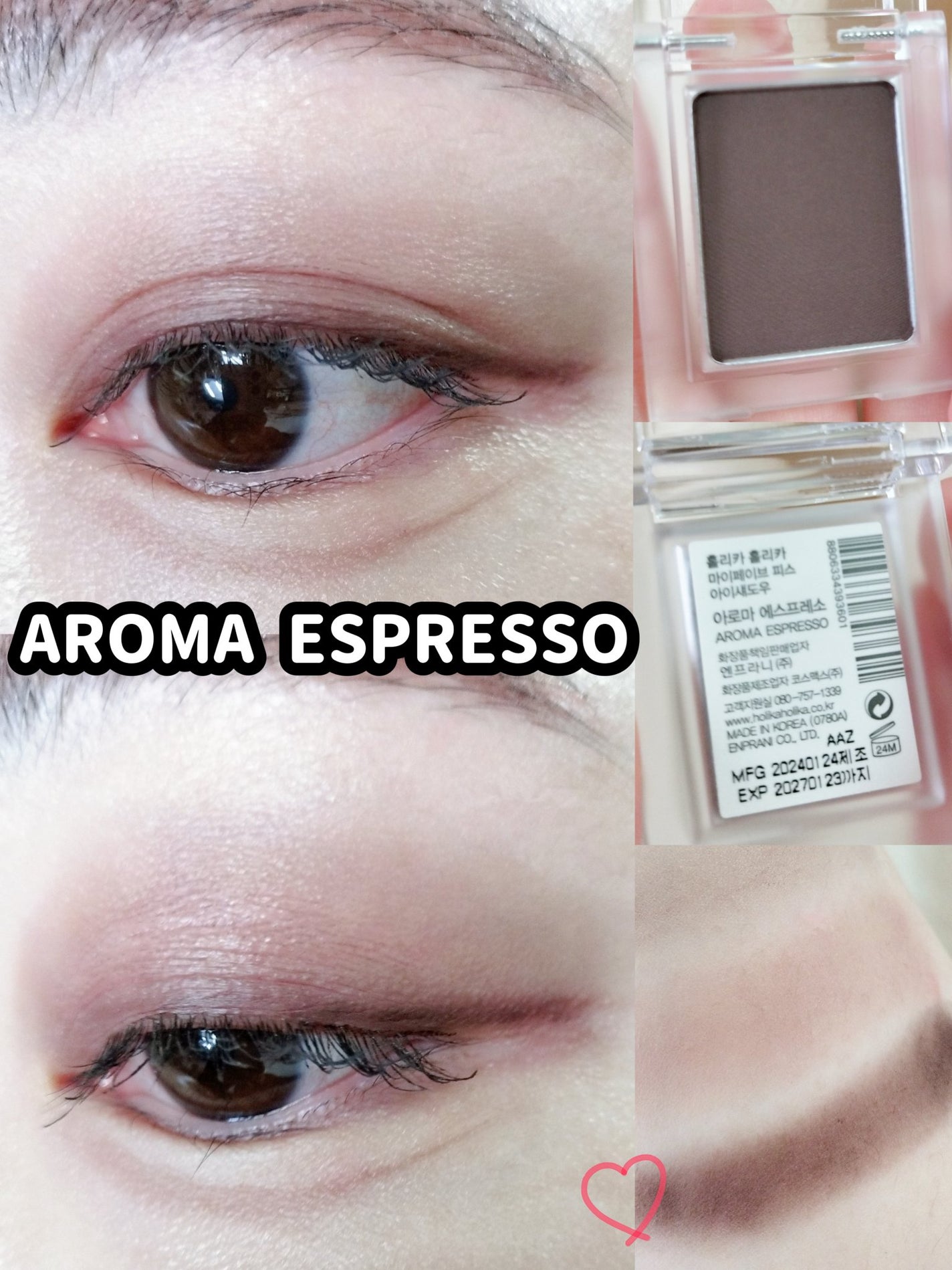 マイフェイブピースアイシャドウ/HOLIKA HOLIKA/単色アイシャドウを使ったクチコミ(8枚目)