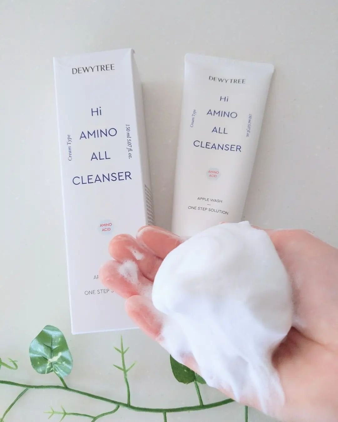 ハイアミノオールクレンザー/DEWYTREE/洗顔フォームを使ったクチコミ(4枚目)