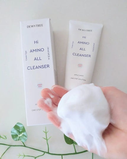 ハイアミノオールクレンザー/DEWYTREE/洗顔フォームを使ったクチコミ(4枚目)