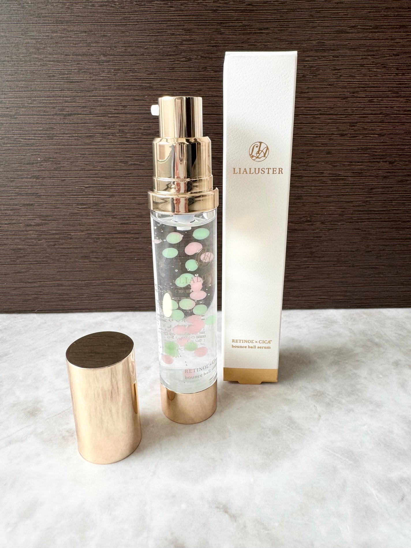 レチノール×シカ バウンスボールセラム/LIALUSTER/美容液を使ったクチコミ(2枚目)