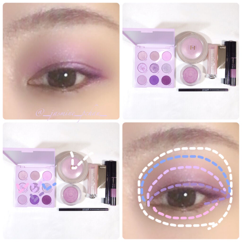 Lilac You A Lot Shadow Palette/ColourPop/アイシャドウパレットを使ったクチコミ(7枚目)
