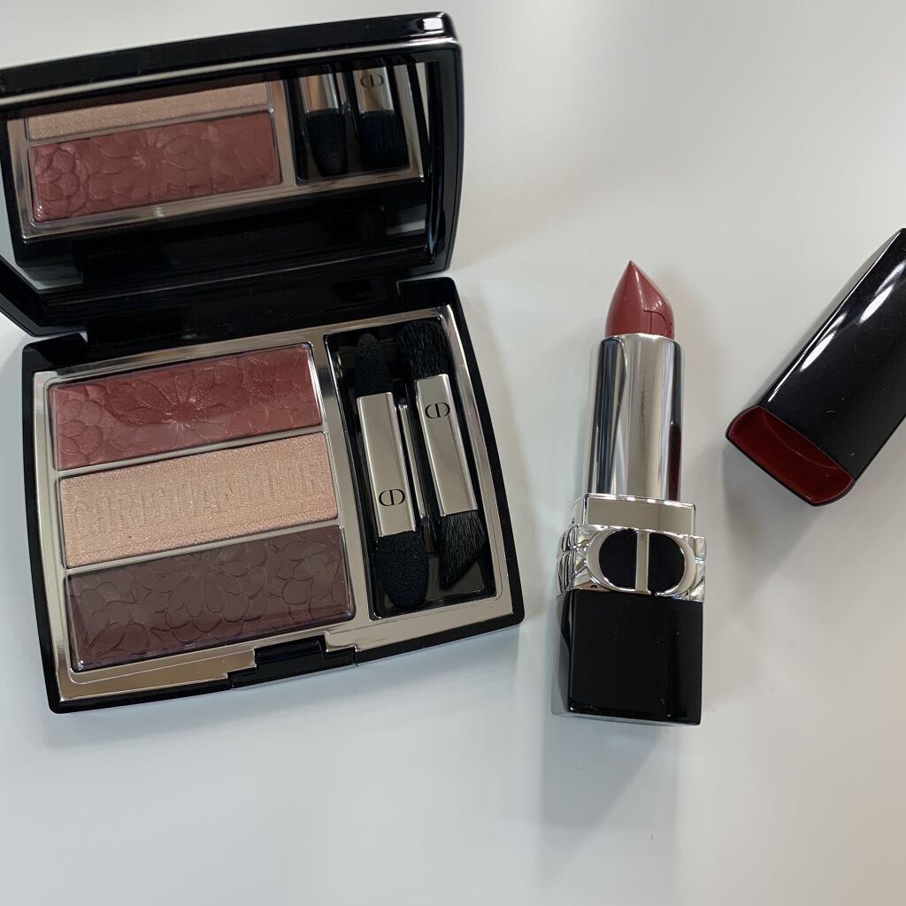 トリオ ブリック パレット＜ピュア グロウ＞/Dior/アイシャドウパレットを使ったクチコミ（2枚目）