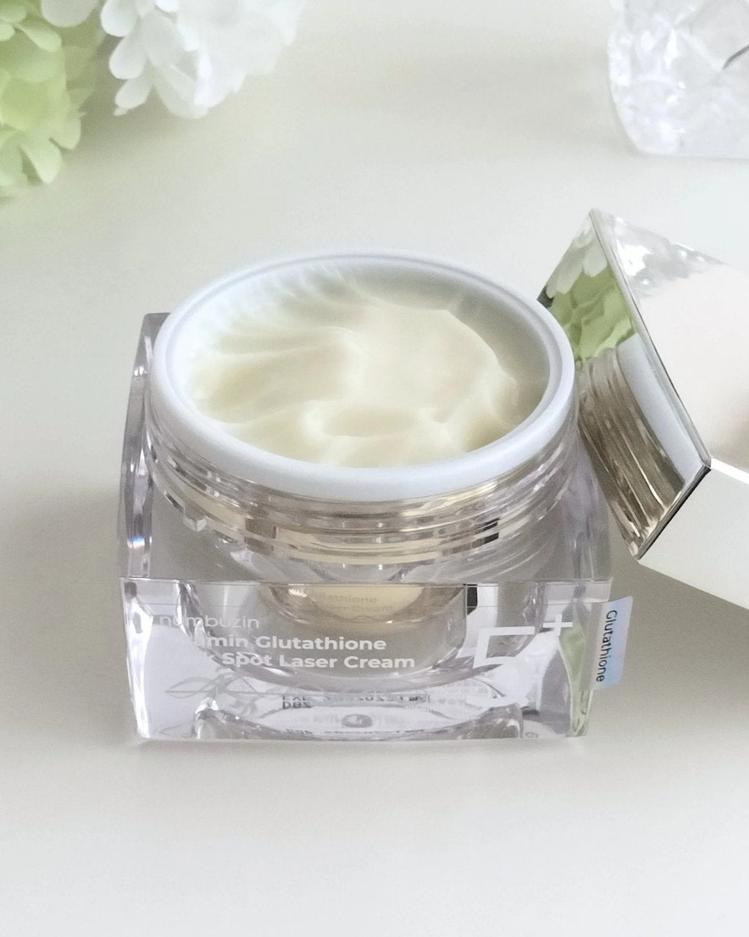 5番 白玉グルタチオンCメラゼロクリーム/numbuzin/フェイスクリームを使ったクチコミ(2枚目)