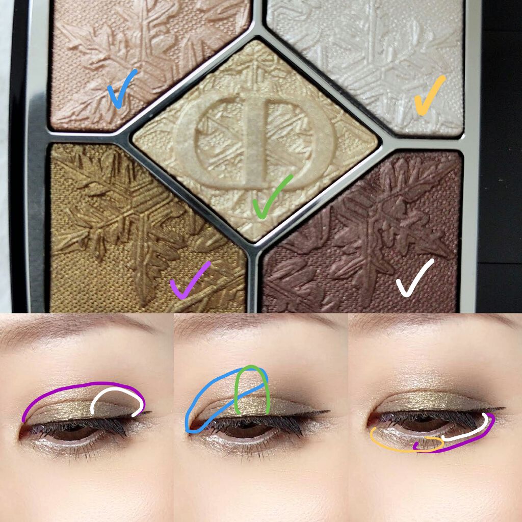 【旧】サンク クルール クチュール/Dior/アイシャドウパレットを使ったクチコミ(7枚目)