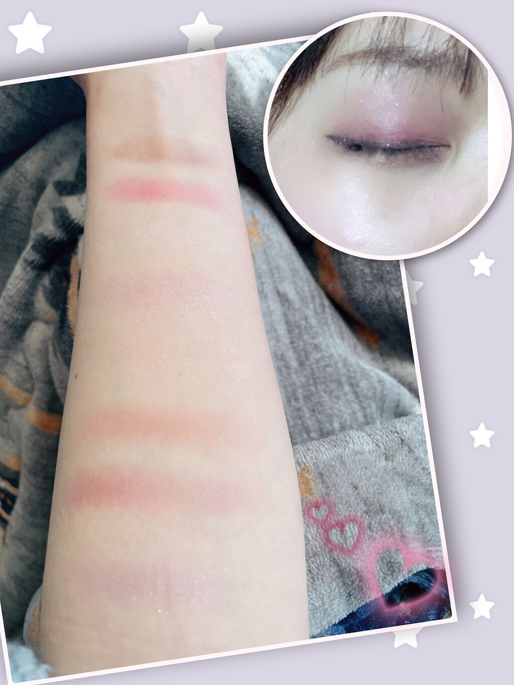 コンパクトアディクション “エターナル イン ピンク”/ADDICTION/アイシャドウパレットを使ったクチコミ(2枚目)