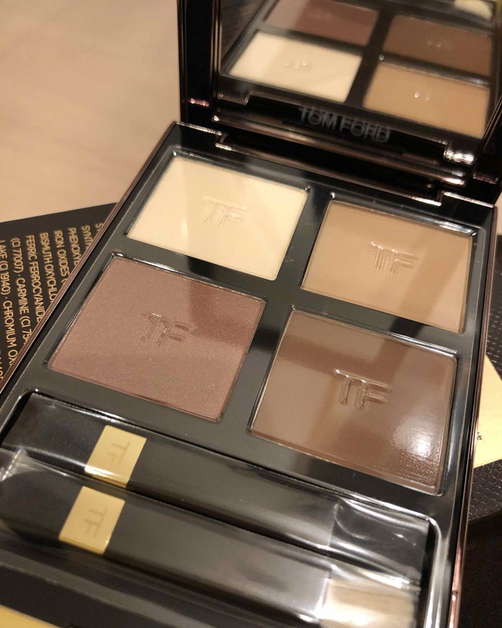 アイ カラー クォード/TOM FORD BEAUTY/アイシャドウパレットを使ったクチコミ(1枚目)