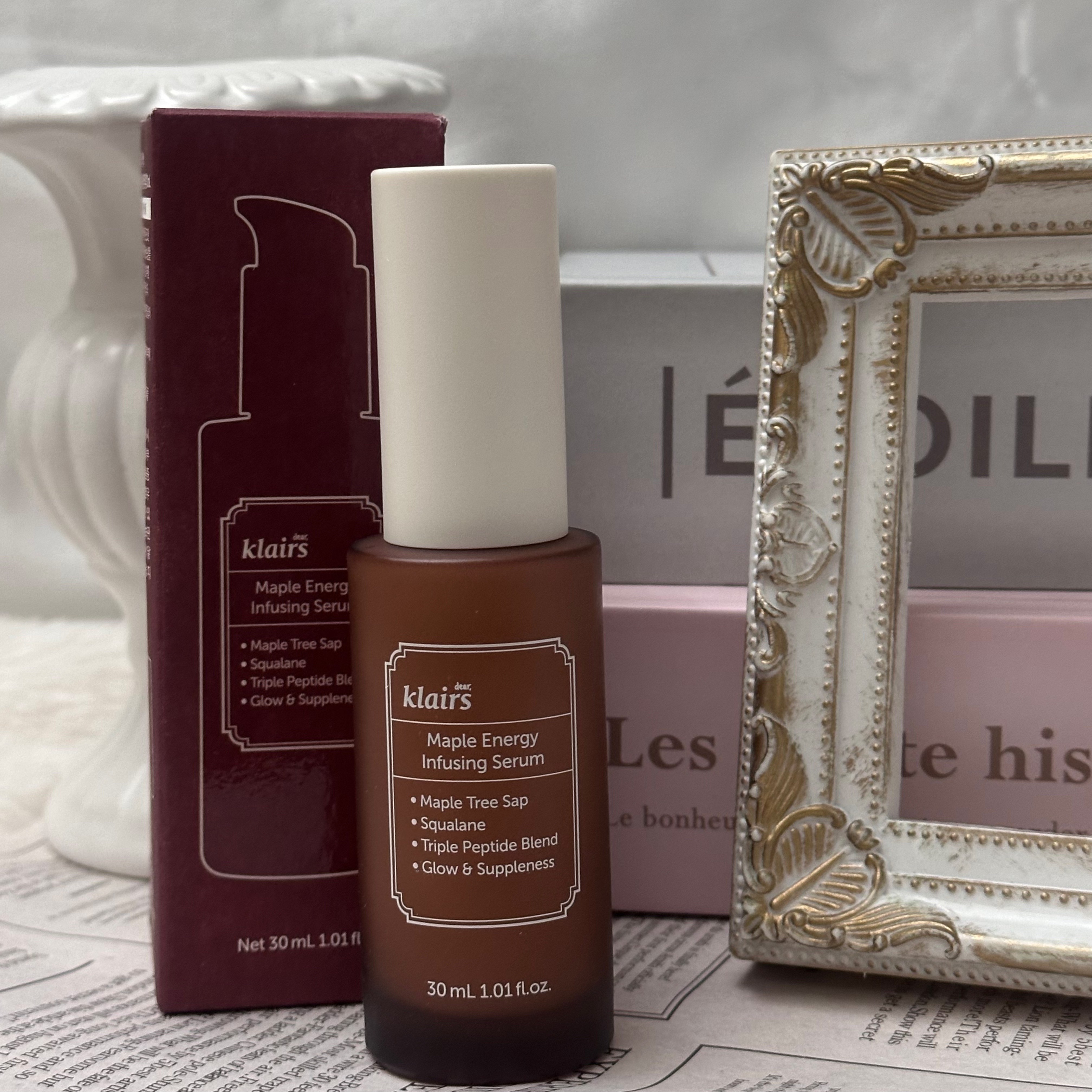 メープルエナジーインフュージングセラム/Klairs/美容液を使ったクチコミ（3枚目）