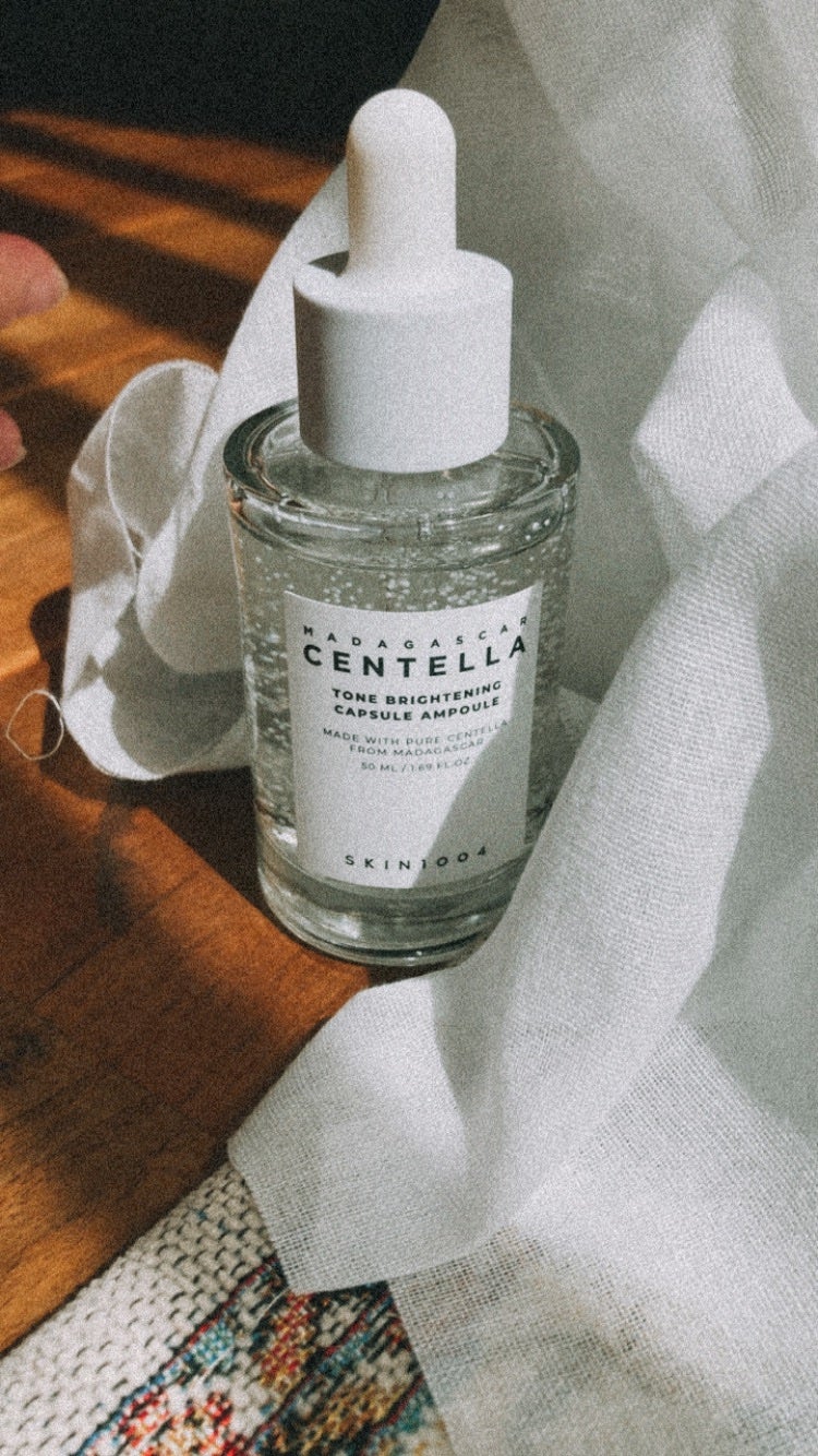 トーンブライトニング カプセルアンプル/SKIN1004/美容液を使ったクチコミ(2枚目)