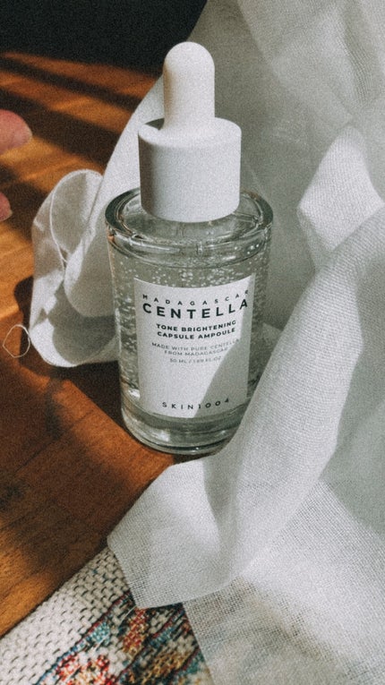 トーンブライトニング カプセルアンプル/SKIN1004/美容液を使ったクチコミ(2枚目)