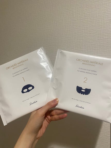 オーキデ アンペリアル ザ ラディアンス マスク/GUERLAIN/シートマスク・パックを使ったクチコミ(5枚目)