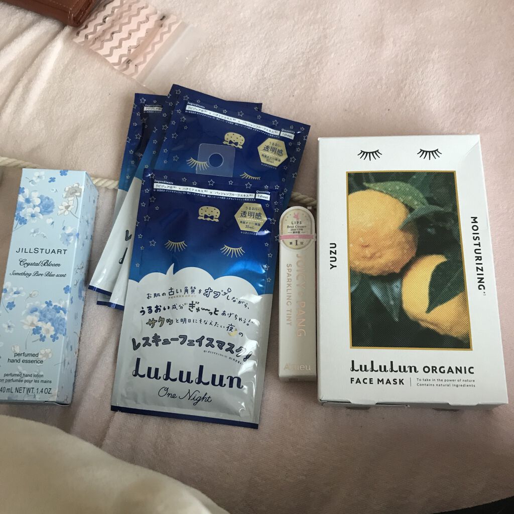 クリスタルブルーム　サムシングピュアブルー セント　パフュームド ハンド エッセンス/JILL STUART/ハンドクリームを使ったクチコミ（1枚目）