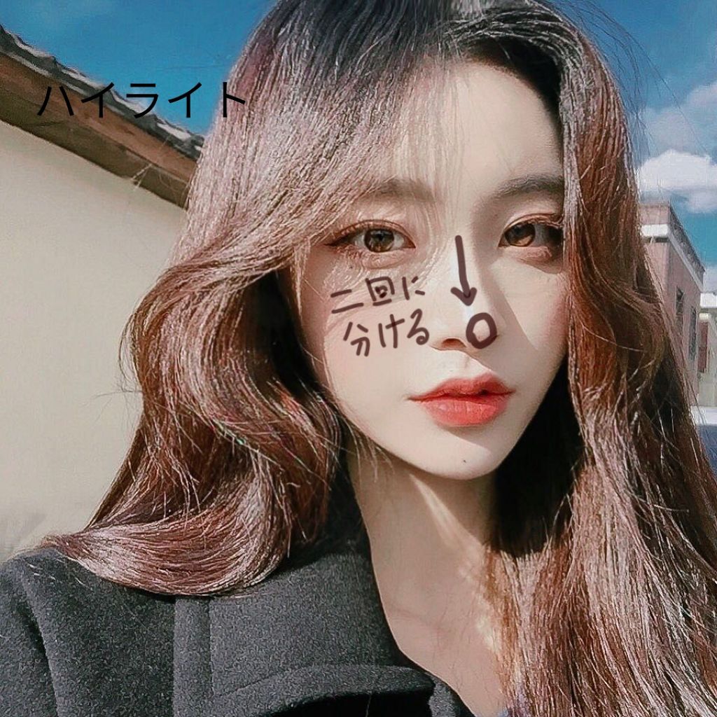 ノーズ＆アイブロウパウダー/CEZANNE/パウダーアイブロウを使ったクチコミ（2枚目）