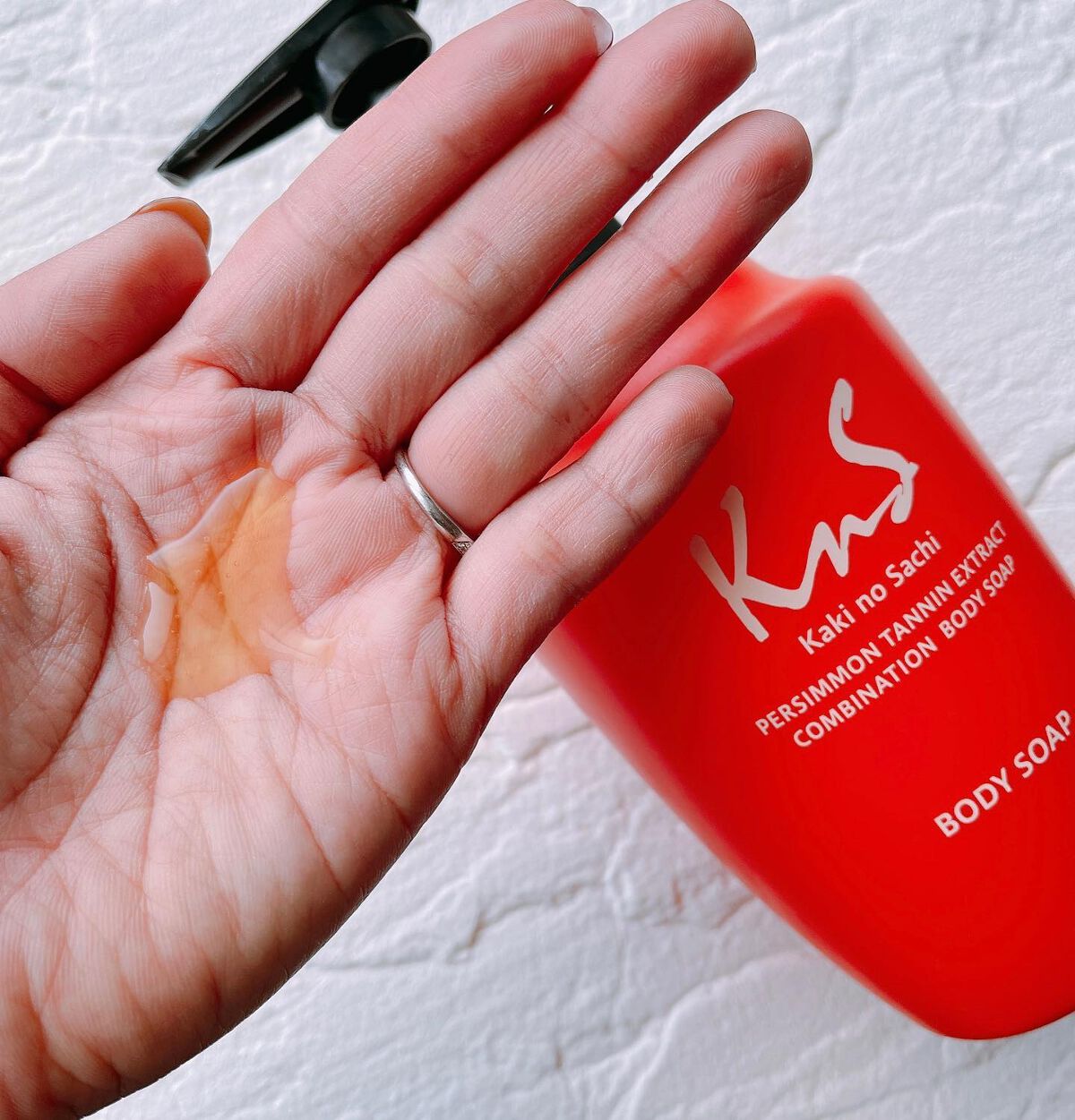 柿のさち　薬用柿渋ボディソープ/マックス/ボディソープを使ったクチコミ（3枚目）
